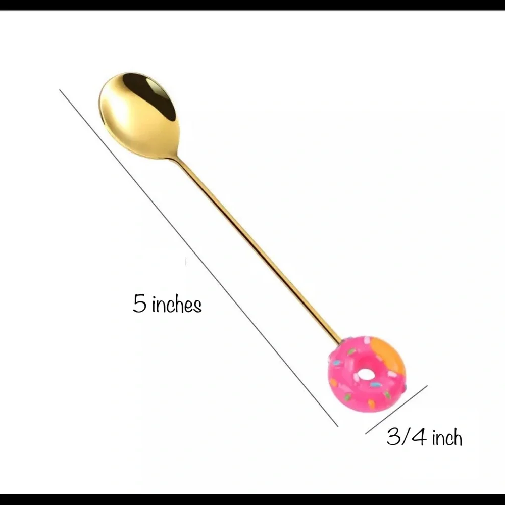 NEW Set of 8 Mini Stainless Steel Utensils - Picture 9 of 11